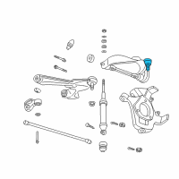 OEM 1999 Dodge Dakota B/JNT Pkg-Upper Control Arm Diagram - 5104788AC