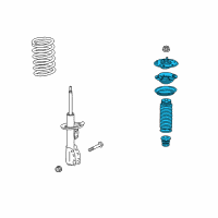 OEM 2005 Saturn Vue Mount Kit Diagram - 15269823