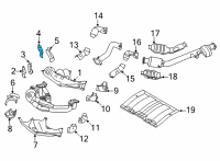 OEM 2020 Toyota 86 Converter Shield Diagram - SU003-06437