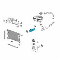 OEM 2019 Buick Encore Upper Hose Diagram - 95383963