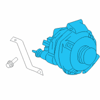 OEM Dodge Magnum ALTERNATR-Engine Diagram - 4896805AC