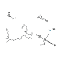 OEM Hyundai Seal Kit-Power Steering Oil Pump Diagram - 57150-3LA10