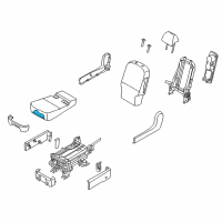 OEM 2017 Kia Sedona Pad Assembly-2ND Seat Cushion Diagram - 89150A9041