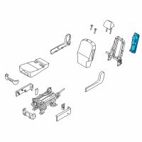 OEM Kia Sedona GARNISH Assembly-2ND Bac Diagram - 89390A9031DAA