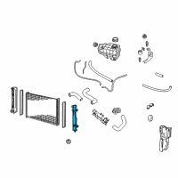 OEM 2006 Pontiac GTO Tank, Radiator Outlet Diagram - 92145752