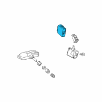 OEM Toyota Prius Monitor Diagram - 89769-47030