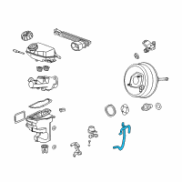 OEM 2007 Saturn Sky Vacuum Hose Diagram - 15797572