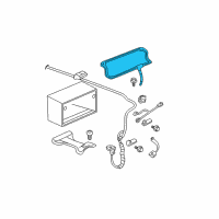 OEM 2008 Buick Lucerne Vent Tube Diagram - 19420172