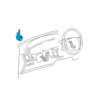 OEM 2006 Toyota Avalon Sonar Sensor Diagram - 88210-41010