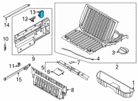 OEM Hyundai Santa Cruz LAMP ASSY-SIDE MOUNT BED, LH Diagram - 92651-K5000