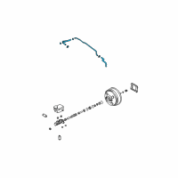 OEM 2005 Kia Sorento Hose Assembly-Vacuum Diagram - 591503E000