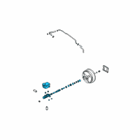 OEM Kia Sorento Master Cylinder & Reservoir Assembly Diagram - 591203E350