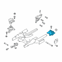 OEM 2017 Kia Sportage Bracket Assembly-Transmission Diagram - 21830D9500