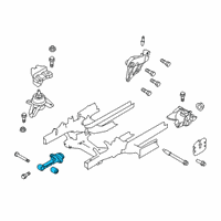 OEM 2022 Kia Sportage Bracket Assembly-Roll Rod Diagram - 21950D9000