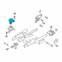 OEM Kia Sportage Engine Mounting Support Bracket Diagram - 21825D9000