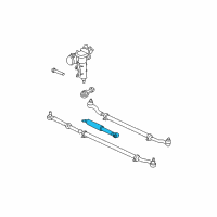 Genuine Ford Steering Damper diagram