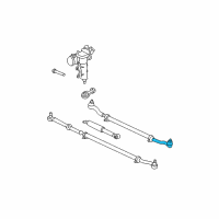 OEM 2001 Jeep Grand Cherokee Tie Rod-Tie Rod Diagram - 52088461