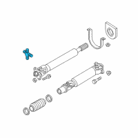 OEM 2017 Nissan Titan Kit Journal Diagram - 37125-EZ00A