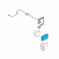 OEM 2006 Mercury Montego Control Module Diagram - 6F9Z-2C219-A