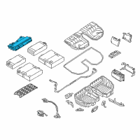 OEM 2017 BMW 740e xDrive CONTROL UNIT, KLE CONVENIENC Diagram - 61-44-5-A2E-879