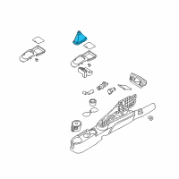 OEM Kia Rio5 Boot-Console Diagram - 846321G100XI