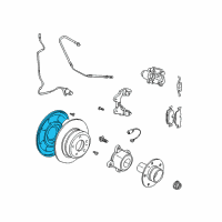 OEM 2002 BMW X5 Protection Plate Left Diagram - 34-21-6-750-385