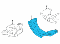 OEM Toyota GR86 Transmission Crossmember Diagram - SU003-09058