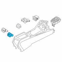 OEM Kia Accessory Socket Assembly Diagram - 95120C5200