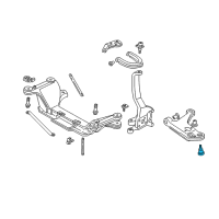 OEM Pontiac Firebird Ball Joint Kit, Front Lower Control Arm Diagram - 22156500