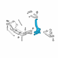 OEM 1998 Pontiac Firebird Steering Knuckle Diagram - 18060621