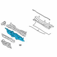 OEM 2015 Hyundai Azera Panel Complete-Dash Diagram - 64300-3V500