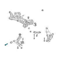 OEM Hyundai Accent Bolt Diagram - 57791-07000