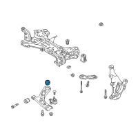 OEM 2021 Hyundai Kona Bush-Front Lower Arm(G) Diagram - 54584-F2000