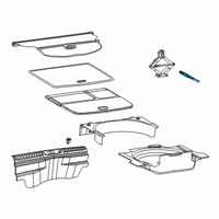 OEM 2022 Jeep Cherokee Wrench-Wheel Lug Nut Diagram - 68211294AB