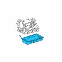 OEM Toyota T100 Transmission Pan Diagram - 35106-34010