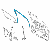 OEM Ford Ranger Run Channel Diagram - EB3Z-2621596-A