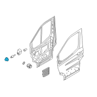 OEM Ford Door Shell Plug Diagram - -W710178-S300