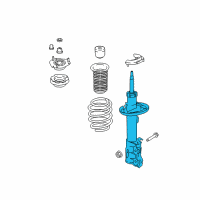 OEM 2021 Ford EcoSport Strut Diagram - GN1Z-18124-P