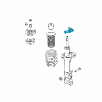 OEM 2018 Ford EcoSport Lower Seat Diagram - GN1Z-5414-A