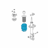 OEM Ford EcoSport Coil Spring Diagram - GN1Z-5310-F