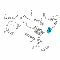 OEM 2019 Hyundai Elantra Protector "C"-Heat Diagram - 28528-2B740