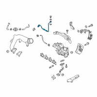 OEM 2016 Hyundai Sonata Pipe Assembly-Oil Feed Diagram - 28240-2B730