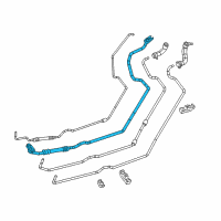 OEM 2020 Dodge Durango Line-Auxiliary A/C Suction Diagram - 68319145AC