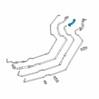 OEM Dodge Hose-Heater Supply Diagram - 68103037AA