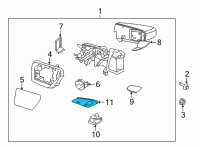 OEM 2021 Ford F-150 COVER Diagram - ML3Z-17K709-CA