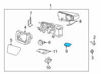 OEM 2021 Ford F-150 COVER Diagram - ML3Z-17K709-AC