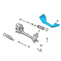 OEM Ford Shield Diagram - CP9Z-3C567-A