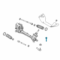 OEM Ford Focus Gear Assembly Bolt Diagram - -W714807-S900