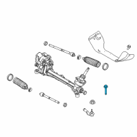 OEM 2013 Ford Escape Gear Assembly Bolt Diagram - -W714807-S900