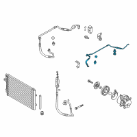 OEM Hyundai Veloster Tube-Liquid Diagram - 97761-2V750